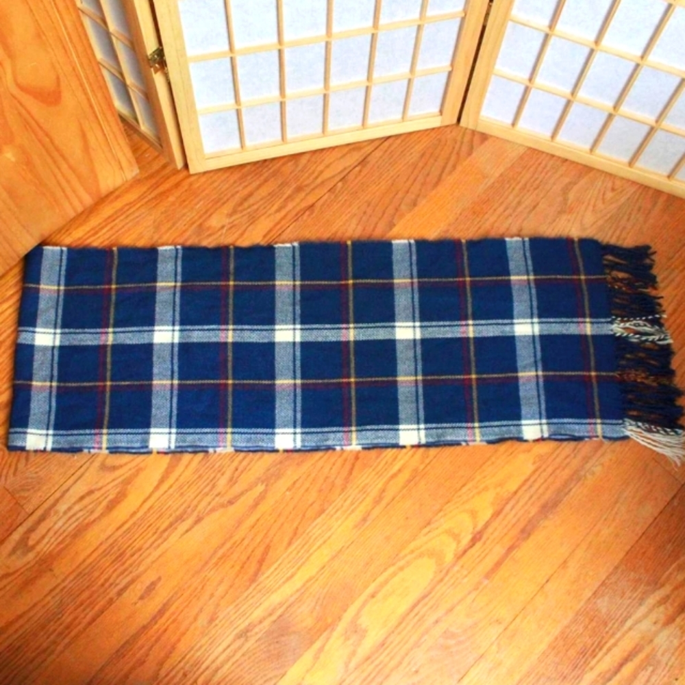 Unknown Brand Plaid Print Unisex Scarf